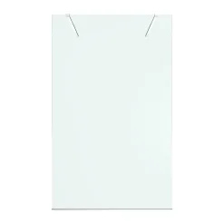 Paroi de douche à l'italienne centrale l.140 x 195 cm, profilés alu finition chrome, GoodHome Ledava