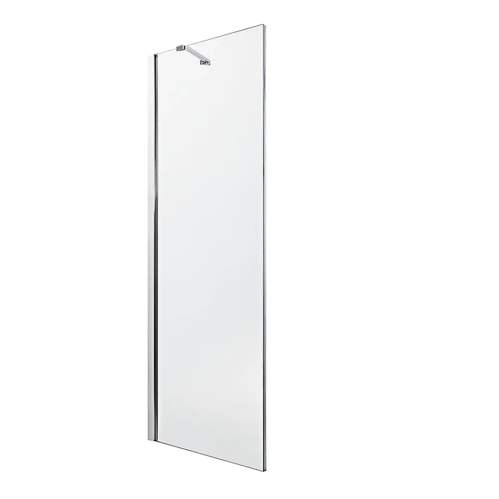 Paroi de douche à l'italienne Cooke & Lewis Zilia transparent 80 cm