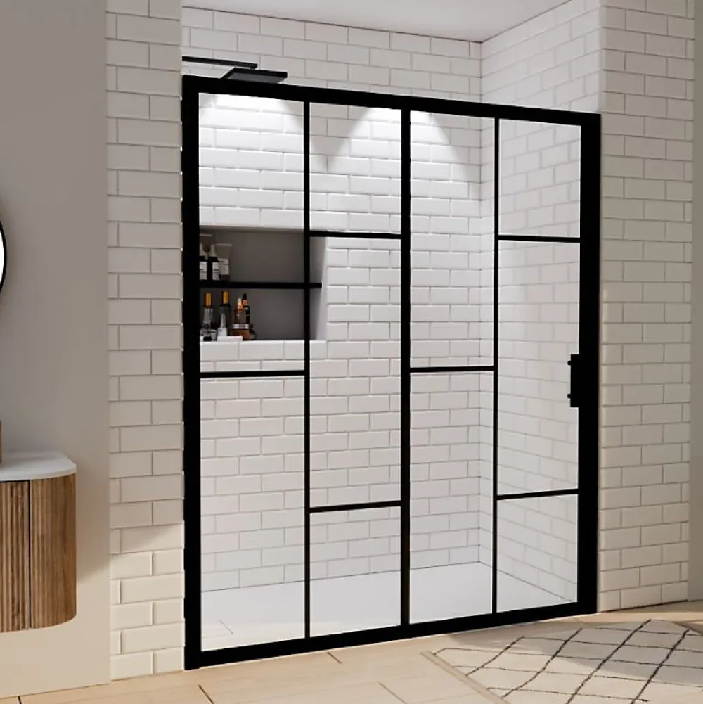 Cuisibane Paroi de douche coulissante verrière ATELIA 160 cm