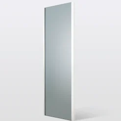 Cooke & Lewis Paroi de douche fixe Zilia verre fumé 80 cm