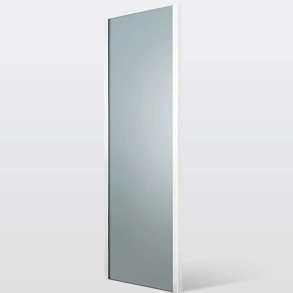 Cooke & Lewis Paroi de douche fixe Zilia verre fumé 80 cm