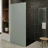 Saniverre Paroi de douche Italienne ROMA H.200 x 170 cm verre 10 mm opaque -