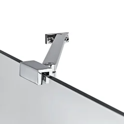 Cooke & Lewis Paroi de douche walk in et volet Zilia transparent 80 + 45 cm