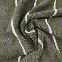 Serviette De Bain|Linnea Parure de bain 5 pièces BOLD éponge en coton 500 g/m² vert Kaki