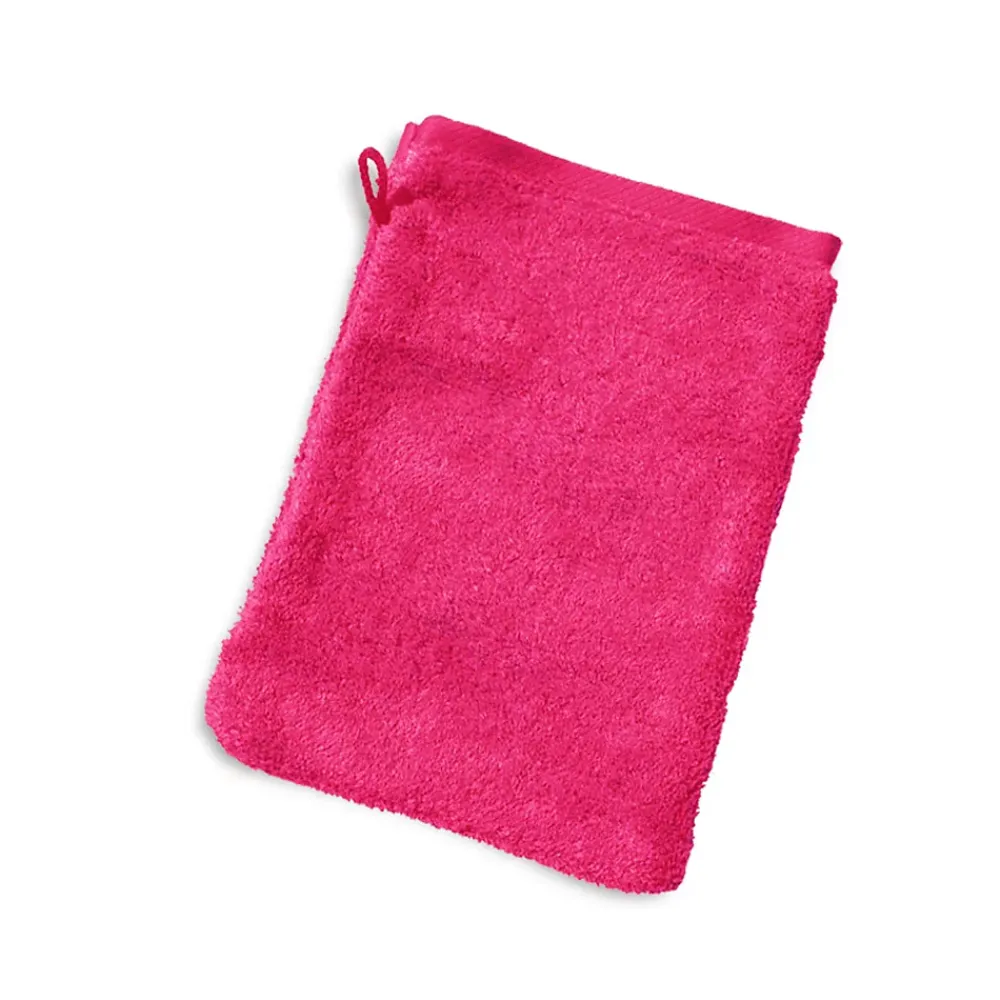 Linnea Parure de bain 8 pièces coton 550g/m2 PURE FOOTBALL Rose Fuchsia
