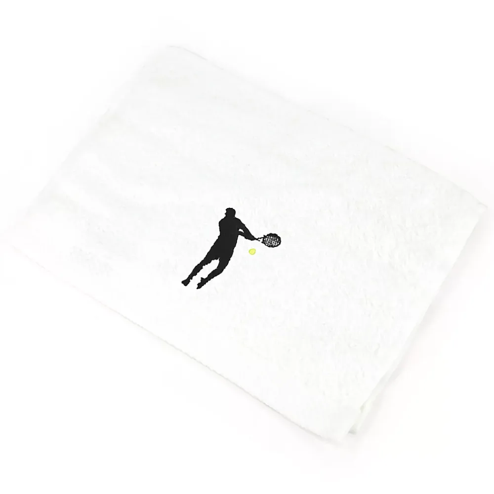 Linnea Parure de bain 8 pièces coton 550g/m2 PURE TENNIS Blanc