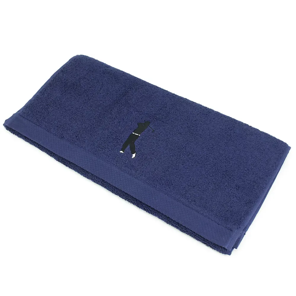 Linnea Parure de bain 8 pièces coton 550g/m2 PURE GOLF Bleu Marine