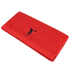 Serviette De Bain|Linnea Parure de bain 8 pièces coton 550g/m2 PURE TENNIS Rouge