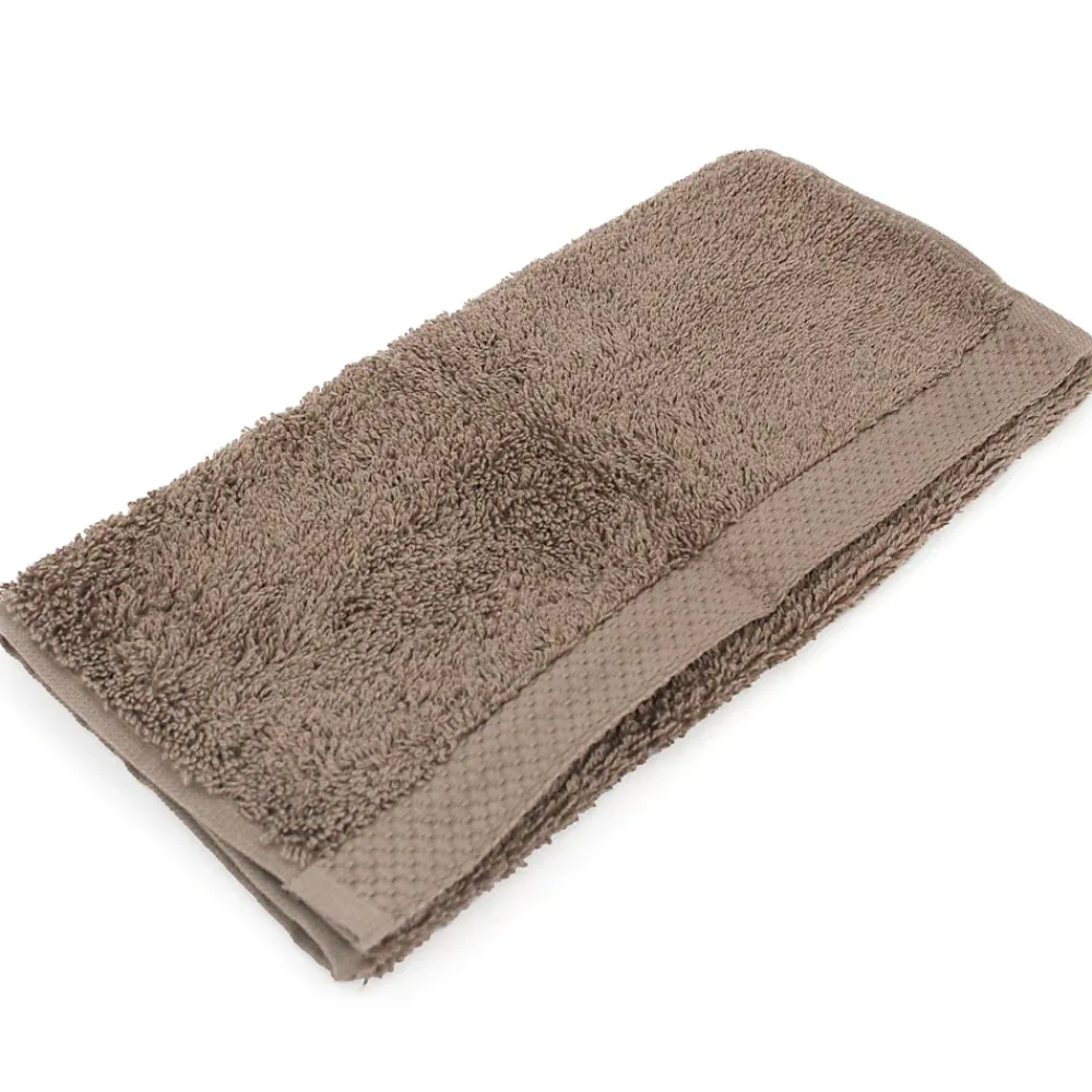 Serviette De Bain|Linnea Parure de bain 6 pièces PURE Taupe 550g/m2