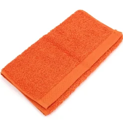 Linnea Parure de bain 6 pièces PURE Orange Butane 550g/m2