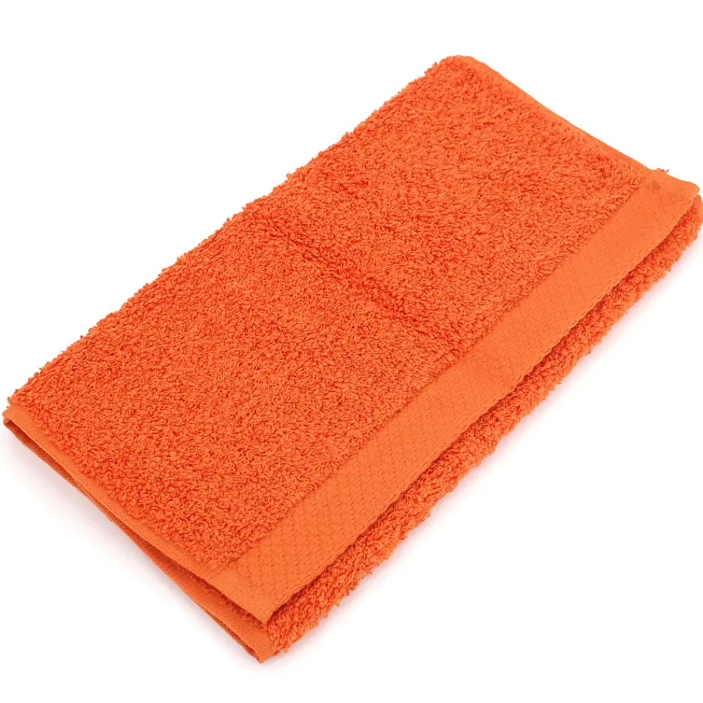 Linnea Parure de bain 6 pièces PURE Orange Butane 550g/m2