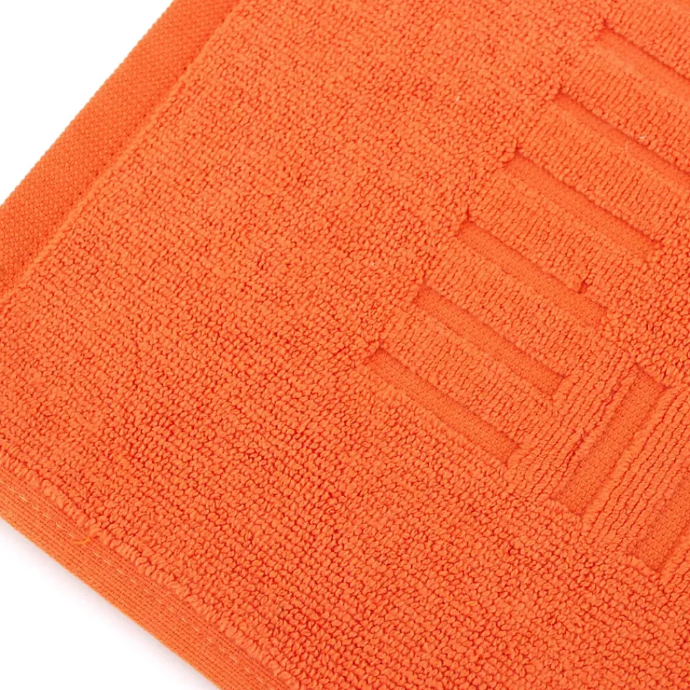 Linnea Parure de bain 6 pièces PURE Orange Butane 550g/m2