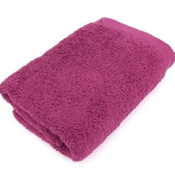 Linnea Parure de bain 6 pièces PURE Prune 550g/m2
