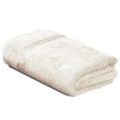 Serviette De Bain|Linnea Parure de bain 5 pièces ROYAL CRESENT Blanc Crème 650g/m2