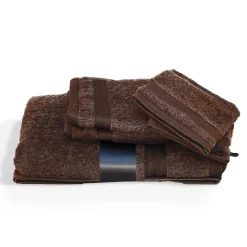 Serviette De Bain|Linnea Parure de bain 5 pièces ROYAL CRESENT taupe 650g/m2