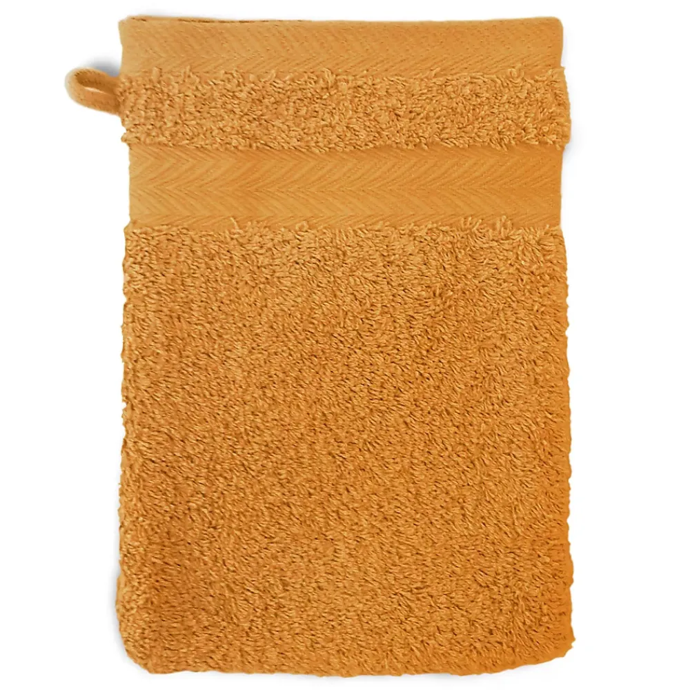 Linnea Parure de bain 5 pièces ROYAL CRESENT Miel 650g/m2
