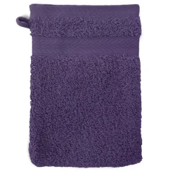Linnea Parure de bain 5 pièces ROYAL CRESENT Prune 650g/m2