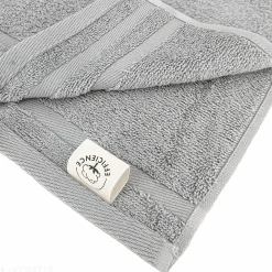 Serviette De Bain|Linnea Parure de bain EFFICIENCE PURE gris Lunar 5 pièces