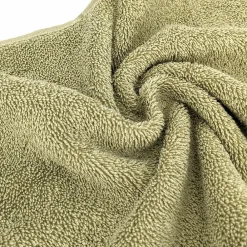 Serviette De Bain|Linnea Parure de bain EFFICIENCE PURE vert Olive 7 pièces