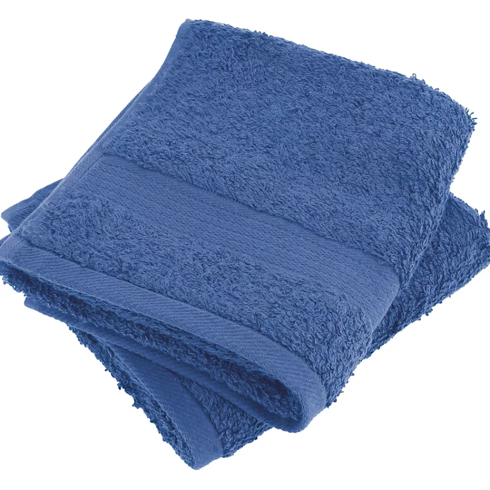 Serviette De Bain|Linnea Parure de bain LUXOR 5 pièces bleu