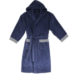 Peignoir De Bain|Guy Levasseur Peignoir adulte en coton éponge et broderie L