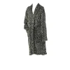 Serviette De Toilette|Eden Peignoir Col Chale Collection Leopard