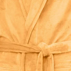 Peignoir De Bain|Sensei Maison Peignoir polaire mixte chaud & doux Caramel M KOMO