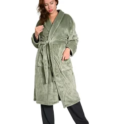 Sensei Maison Peignoir polaire mixte chaud & doux Sauge L KOMO