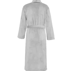 Sensei Maison Peignoir polaire mixte chaud & doux Gris Cendré L KOMO