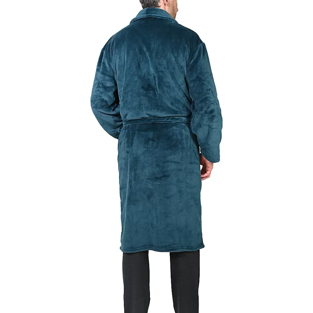Peignoir De Bain|Sensei Maison Peignoir polaire mixte chaud & doux Petrol S KOMO