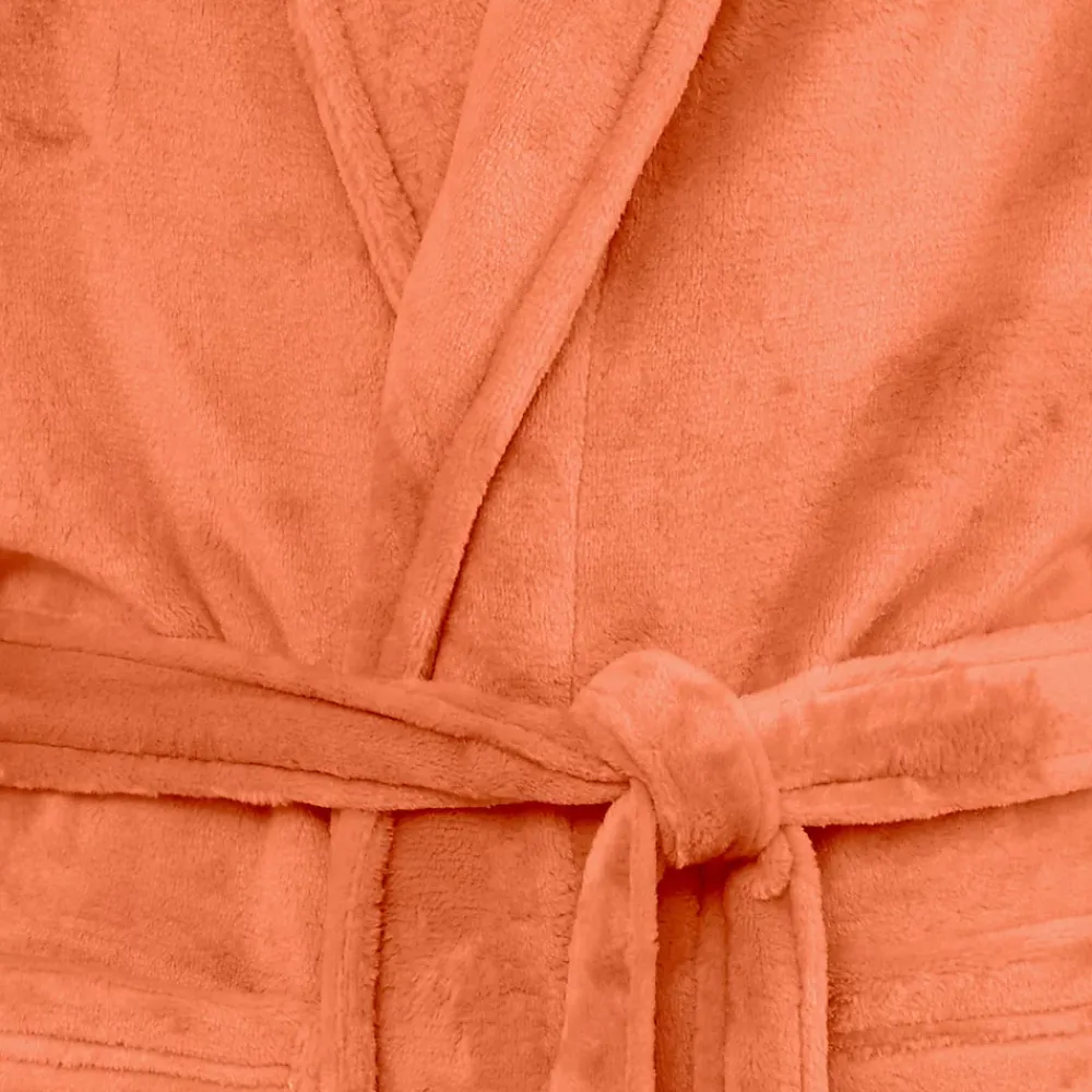 Sensei Maison Peignoir polaire mixte chaud & doux Corail XL KOMO