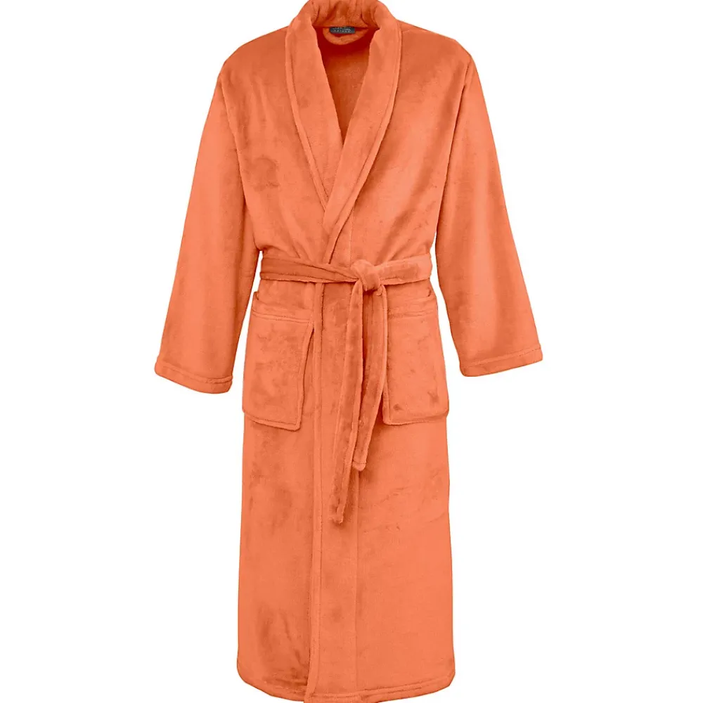 Peignoir De Bain|Sensei Maison Peignoir polaire mixte chaud & doux Corail S KOMO