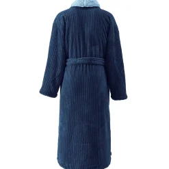 Peignoir De Bain|Sensei Maison Peignoir polaire mixte côtelé ultra chaud Denim M NOTTING HILL