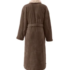 Peignoir De Bain|Sensei Maison Peignoir polaire mixte côtelé ultra chaud Noisette L NOTTING HILL