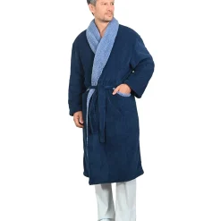 Sensei Maison Peignoir polaire mixte côtelé ultra chaud Denim S NOTTING HILL