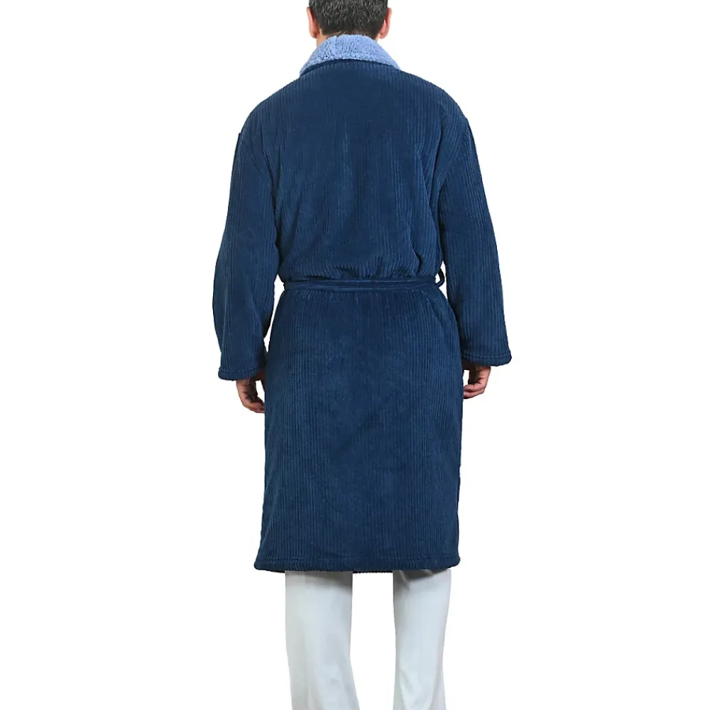 Sensei Maison Peignoir polaire mixte côtelé ultra chaud Denim S NOTTING HILL