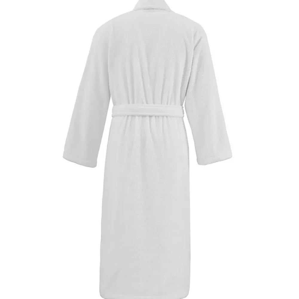 Peignoir De Bain|Sensei Maison Peignoir éponge homme-femme col châle 400 g/m² Blanc M STUDIO