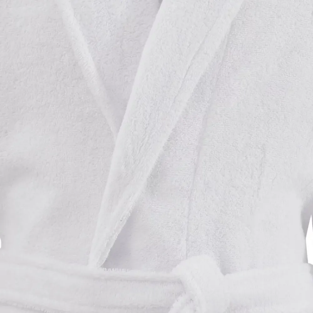 Peignoir De Bain|Sensei Maison Peignoir éponge homme-femme col châle 400 g/m² Blanc M STUDIO