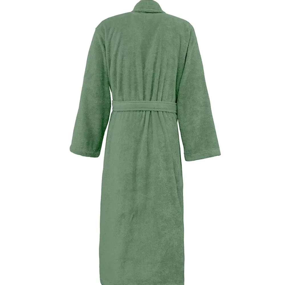Sensei Maison Peignoir éponge homme-femme col châle 400 g/m² Lichen XL STUDIO