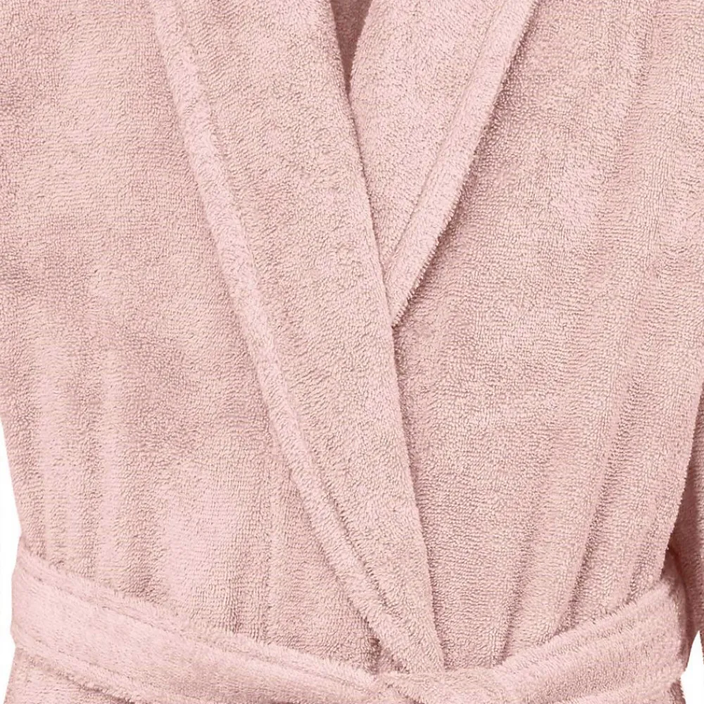Sensei Maison Peignoir éponge homme-femme col châle 400 g/m² Poudre L STUDIO