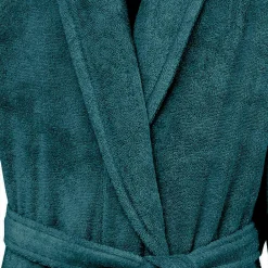 Peignoir De Bain|Sensei Maison Peignoir éponge homme-femme col châle 400 g/m² Denim XL STUDIO