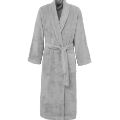 Peignoir De Bain|Sensei Maison Peignoir éponge homme-femme col châle 400 g/m² Gris Perle XL STUDIO