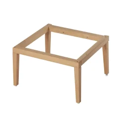 Colonne De Salle De Bains|GoodHome Pieds en chêne pour colonne de salle de bains Avela 40 cm