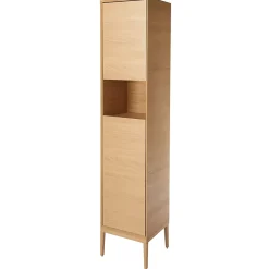 Colonne De Salle De Bains|GoodHome Pieds en chêne pour colonne de salle de bains Avela 40 cm