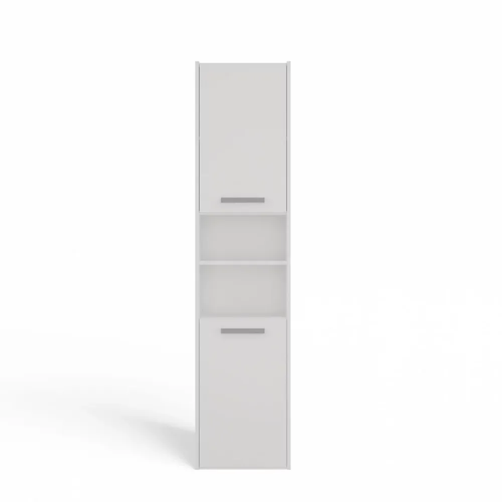 Colonne De Salle De Bains|Meuble De Salle De Bains Faible Profondeur|Topeshop PISA 40 - Colonne de salle de bain 30x40x170 - Meuble salle de bain - Rangement salle de bain - Colonne rangement