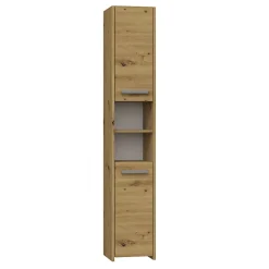 Colonne De Salle De Bains|Autres PISA - Armoire Colonne de salle de bains - 170x30x30 cm - Meuble rangement salle de bains