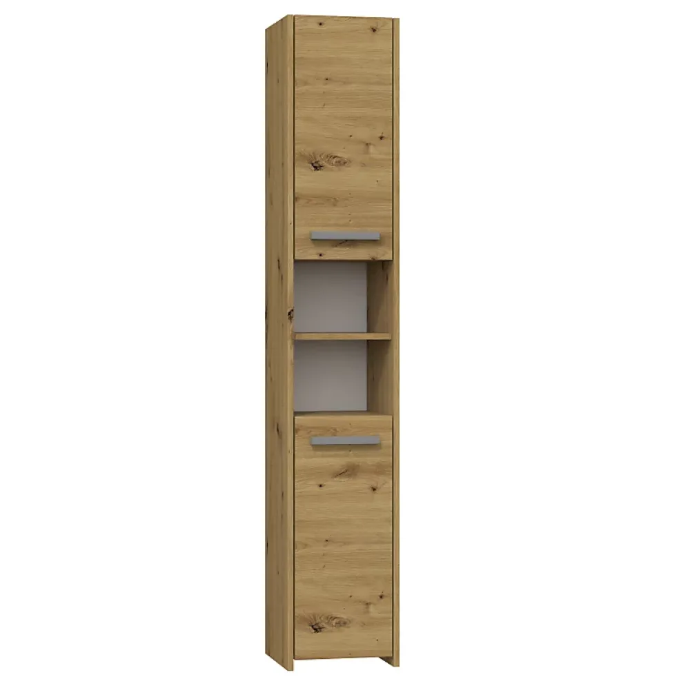 Colonne De Salle De Bains|Autres PISA - Armoire Colonne de salle de bains - 170x30x30 cm - Meuble rangement salle de bains