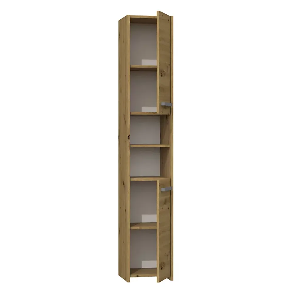 Colonne De Salle De Bains|Autres PISA - Armoire Colonne de salle de bains - 170x30x30 cm - Meuble rangement salle de bains