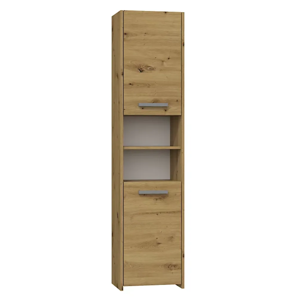 Colonne De Salle De Bains|Meuble De Salle De Bains Faible Profondeur|Autres PISA - Armoire colonne de salle de bains - 170x40x30cm - Meuble colonne de rangement salle de bain