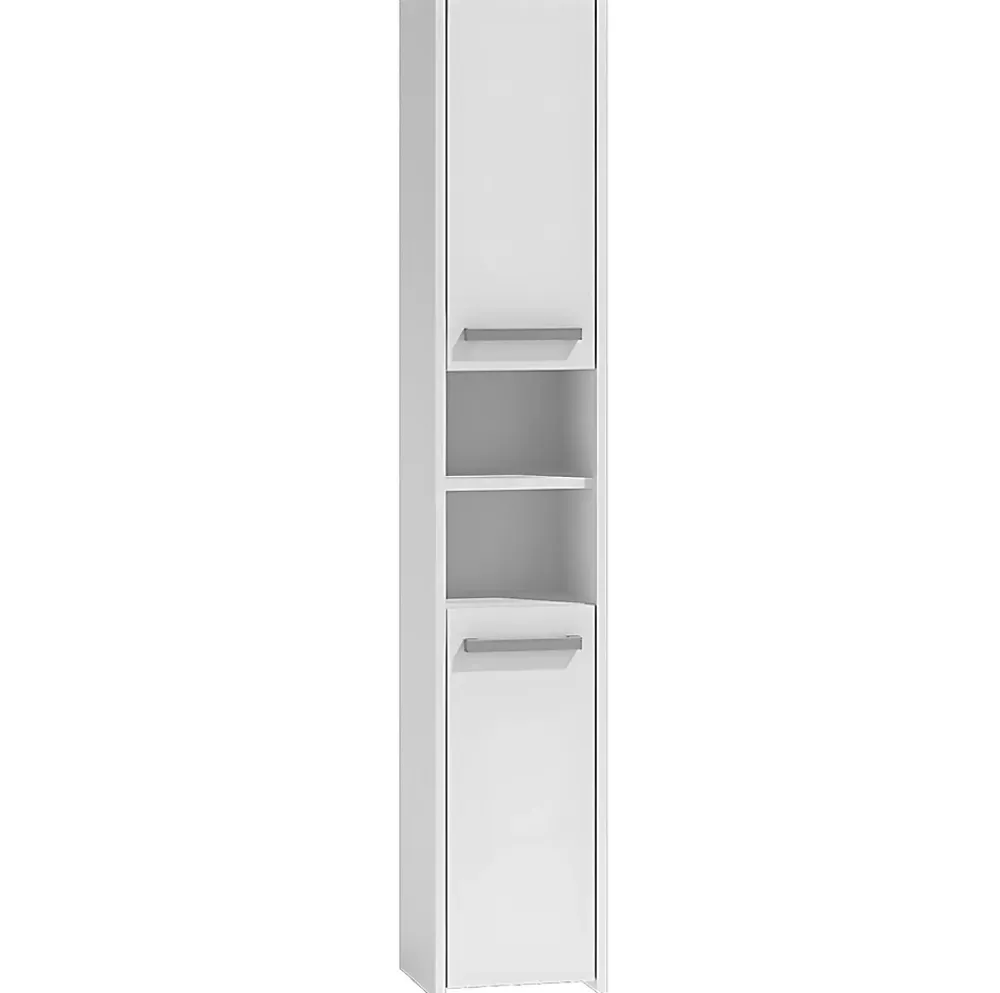 Meuble De Salle De Bains Faible Profondeur|Topeshop PISA - Colonne de salle de bain 30x30x170 - Meuble salle de bain - Rangement salle de bain - Colonne rangement